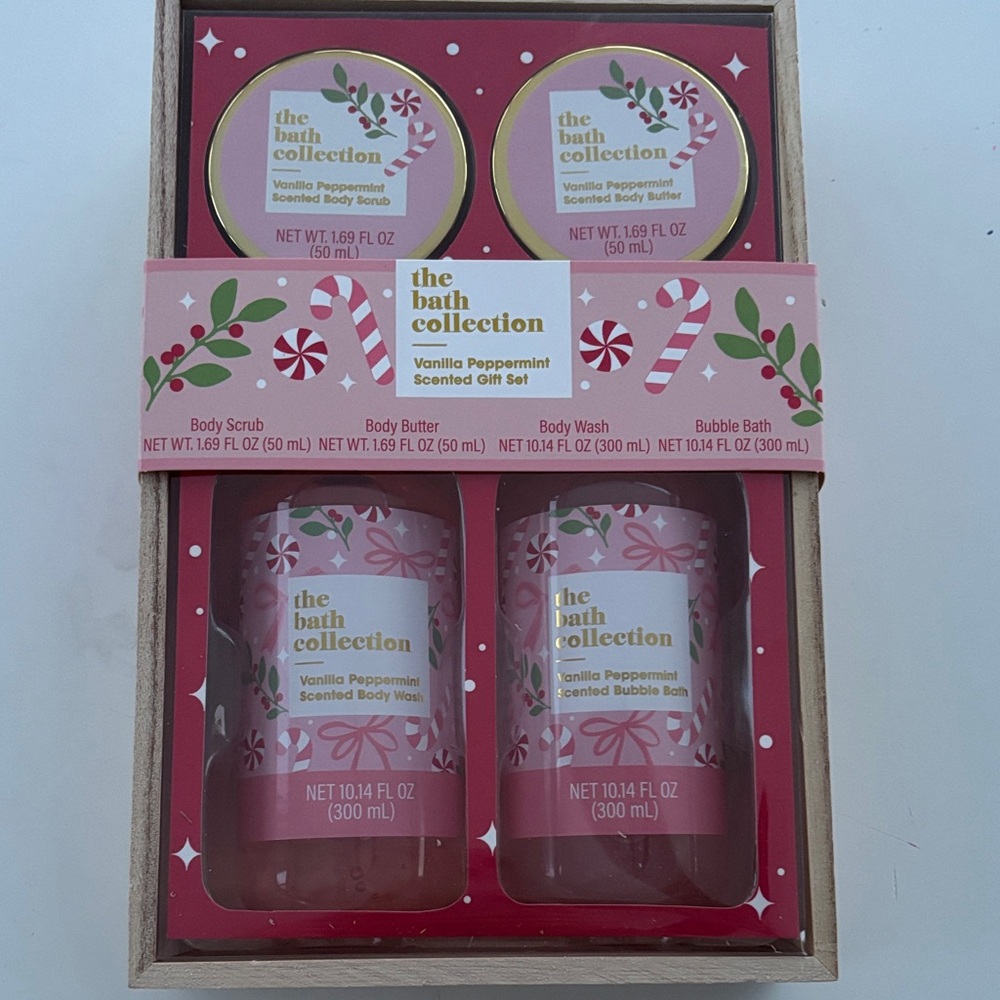 Vanilla Peppermint Gift Set - Pink
